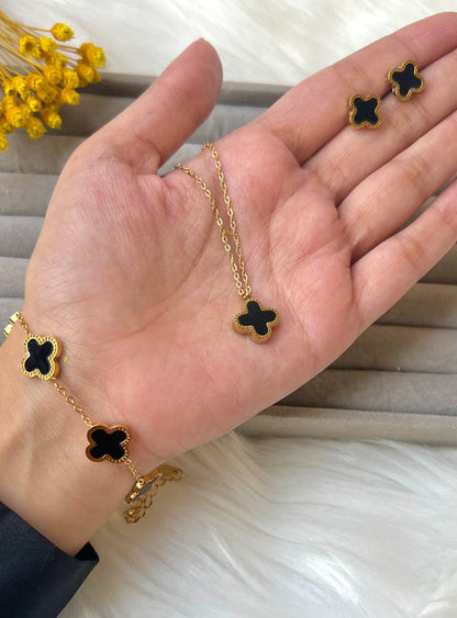 Black Elegance Jewelry Set
