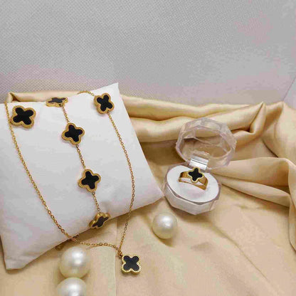 Black Elegance Jewelry Set