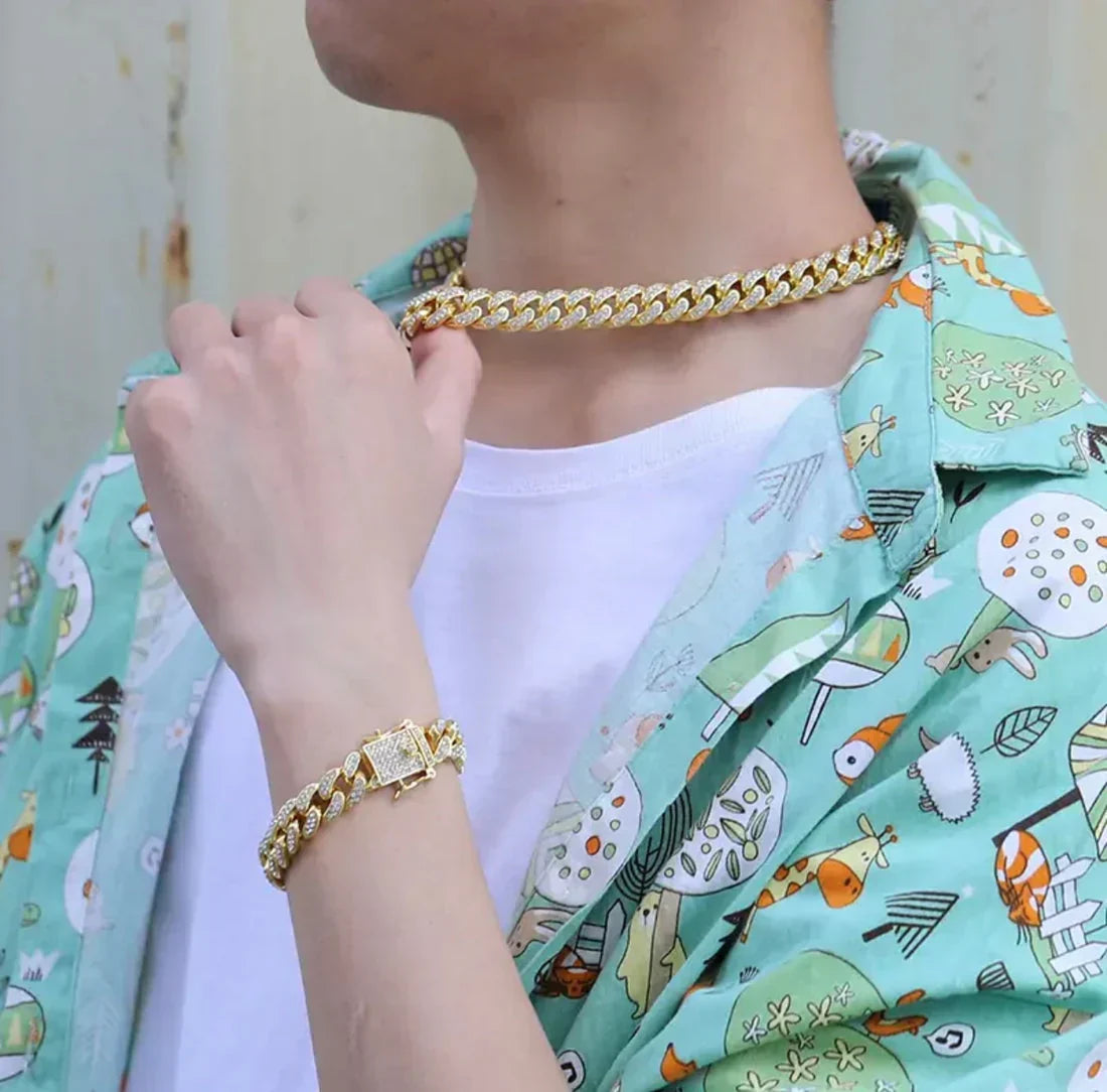Classic Chain and Bracelet Set
