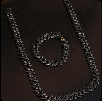 Crystal Necklace and bracelet
