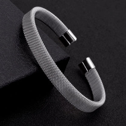 Men’s Stainless Steel Stylish Kara Bracelet
